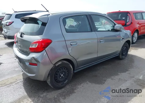 2018 Mitsubishi Mirage Es from USA, damaged, VIN ML32A3HJ3JH007678